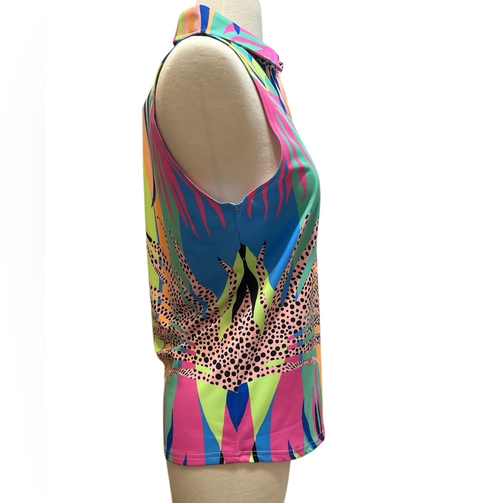 Golf Sleeveless Blouse - Picture 3 of 5